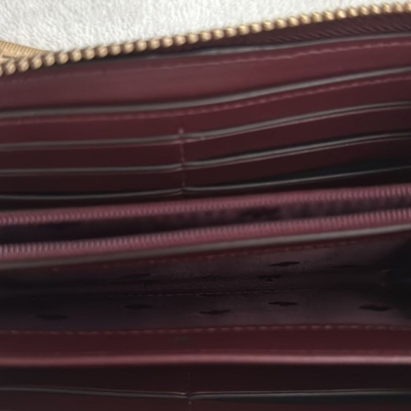 COPY - KATE SPADE New York Large wallet wildflower Authentic size 7.7" long/ 3.… - Picture 3 of 4